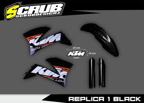 Kit plastiche ktm lc4 smc - plastiche,